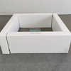 Thick white soft play wall for baby safety zone