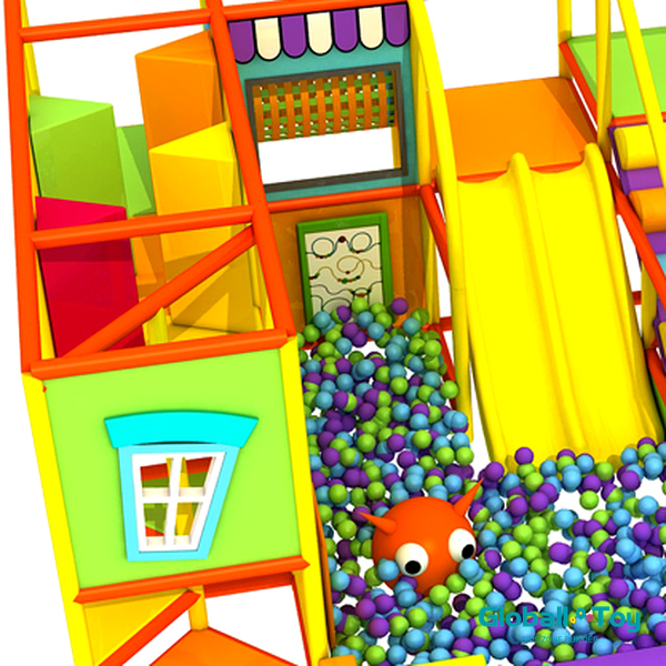 commercial soft play structure for family entertainment center manufacturer