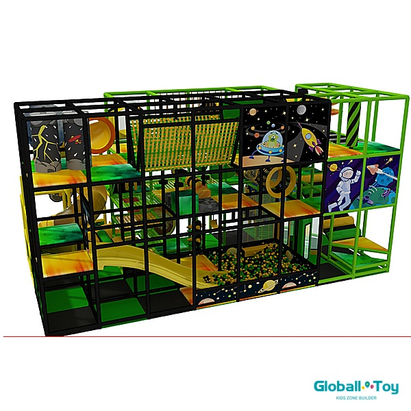 family entertainment center indoor play area with trampoline and ball pit