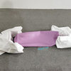 Purple and White Soft Play Cushion Cover