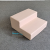 Beige soft play step block for indoor playground
