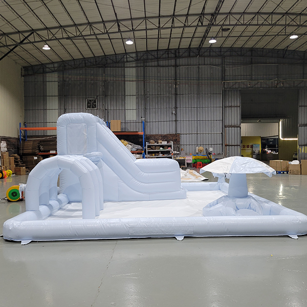 purple-inflatable-bounce-house-castle-with-slide-for-rentals