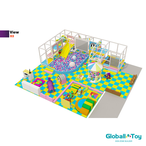 kids indoor playground ball pit slide customized supplier factory price