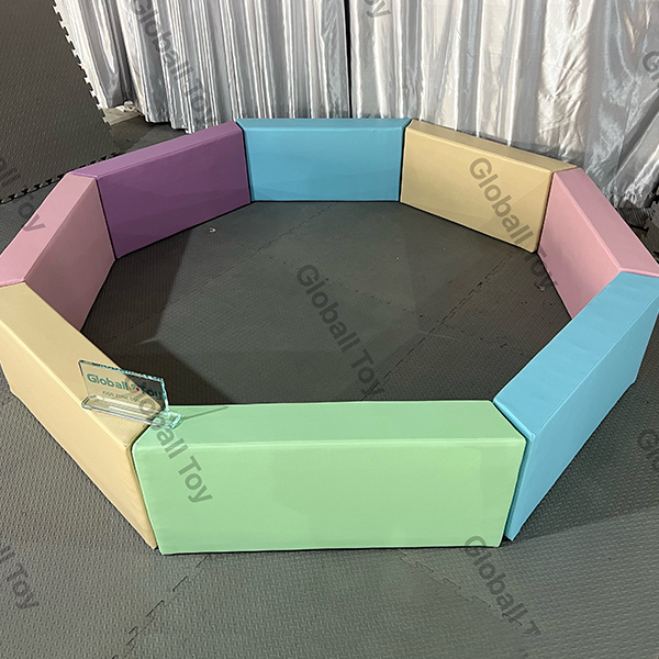 customized square foam ball pit rental
