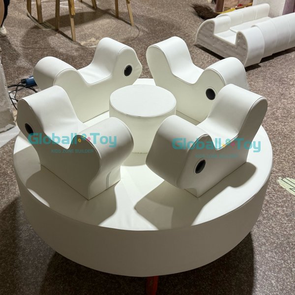 Child-Friendly Soft Play Carousel for Safe Fun