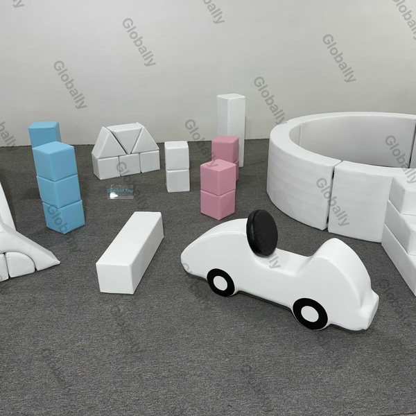 Foam Ride-On Toy Cars for Toddlers Indoor Playground Use