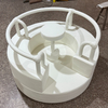 Round soft ride on set with central hand support