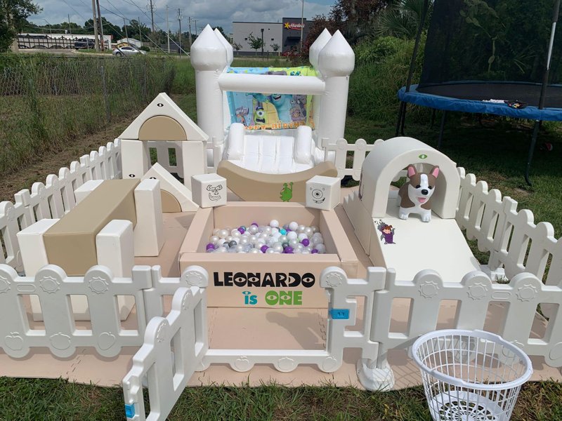 White Tan Soft Play