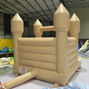 Elegant bounce house with pointed towers for indoor events