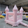 Girls pink bounce house inflatable playhouse for outdoor party event