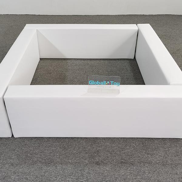 Square soft play fence for toddler safety zone 