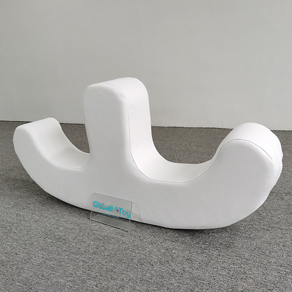 PU leather double seat rocker for children