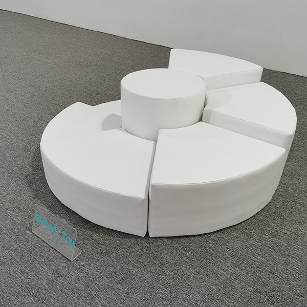 toddler circular soft foam block for indoor rentals