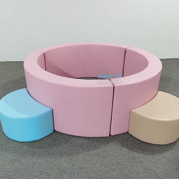 colorful soft pit wall system for event rental supplier