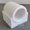 white soft play tunnel for kids sensory play