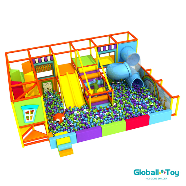 toddler ball pit and slide soft play area wholesale factory