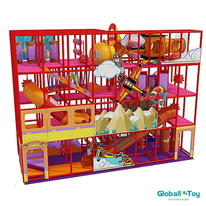 aviation indoor playground aircraft modules obstacle course soft play supplier