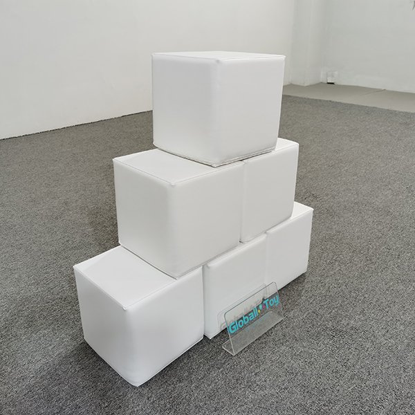 white-gray-soft-play-step-and-tunnel-combination-for-kids