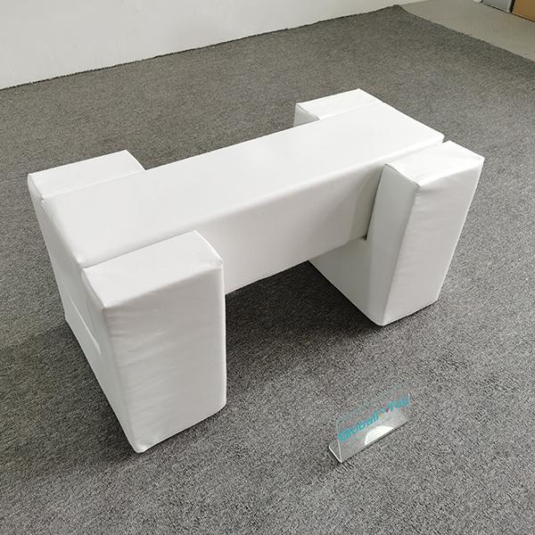 Kids White Soft Play Bridge Structure for Play Area