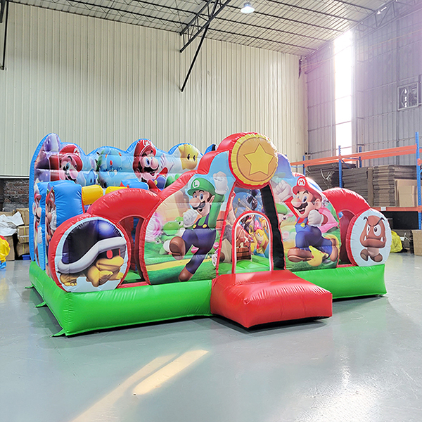 commercial-mario-bouncy-castle-for-events