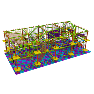 colorful-multi-level-indoor-rope-adventure-course-for-commercial-parks