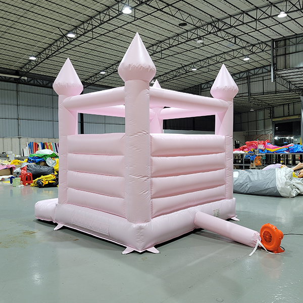 Pink Pastel Bounce House Castle for Kids Party Rental