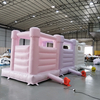 Indoor pastel bounce castle for baby party event