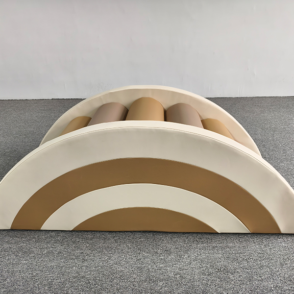 soft rainbow tunnel climbing toy for wholesale