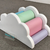 Pastel cloud roller tunnel for playroom suppliers