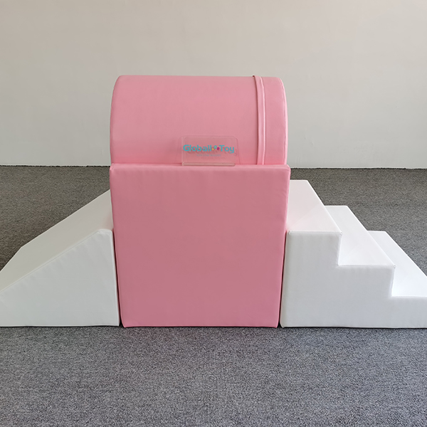 white-soft-play-slide-and-climbing-set