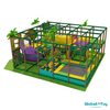 toddler jungle indoor playground with safe foam rollers and sensory play