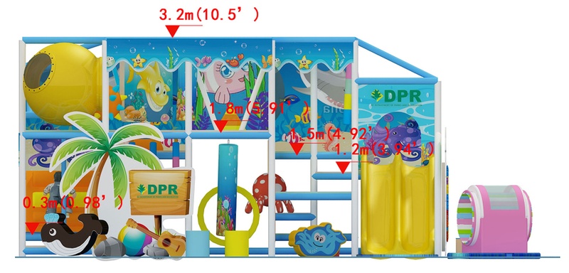 dimensioni-3-2m-di-altezza-e-specifiche-della-piattaforma-delle-attrezzature-per-parco-giochi-al-coperto-per-appaltatori-di-installazione