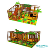 modular toddler indoor play equipment with obstacle course and soft gym