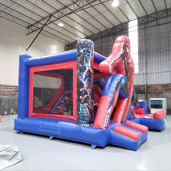 superhero-inflatable-combo-with-slide-rental-company