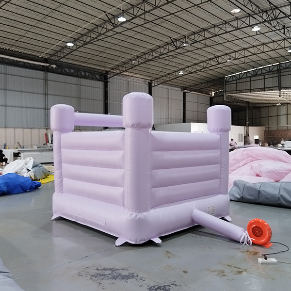 pastel-bouncy-castle-with-slide-for-events