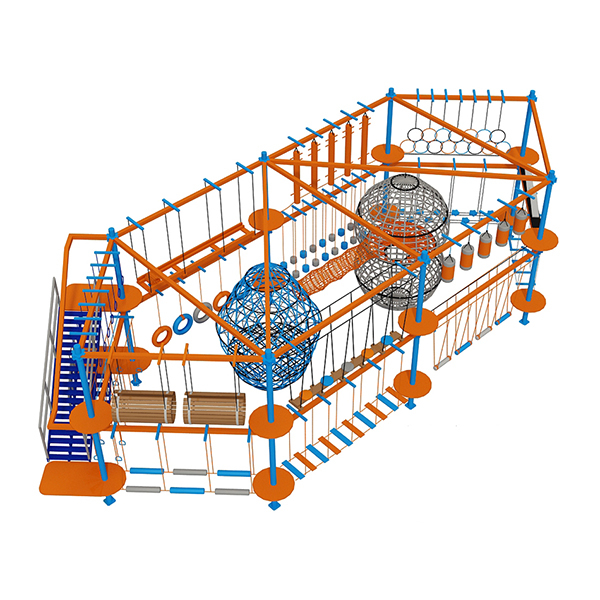 blue-and-orange-double-level-rope-adventure-course-with-net-structures