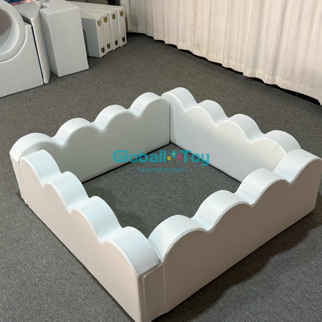 Minimalist design soft play fence for toddlers