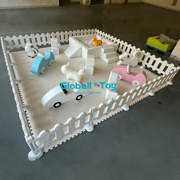 All White Soft Play Equipment