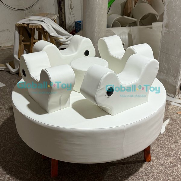 Interactive Soft Play Carousel for Toddlers