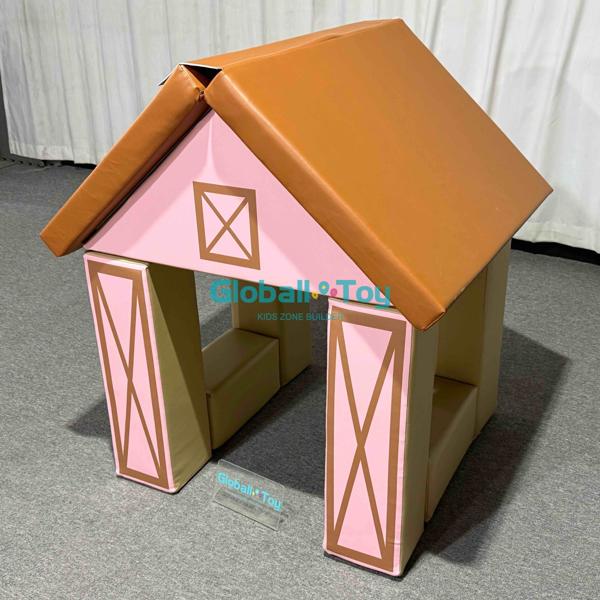 Complete Soft Play Kids House with Colorful Structure