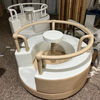 White Soft Play Roundabout for Indoor Kids Playground