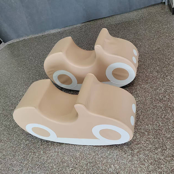 Soft ride-on car toy for toddlers indoor play
