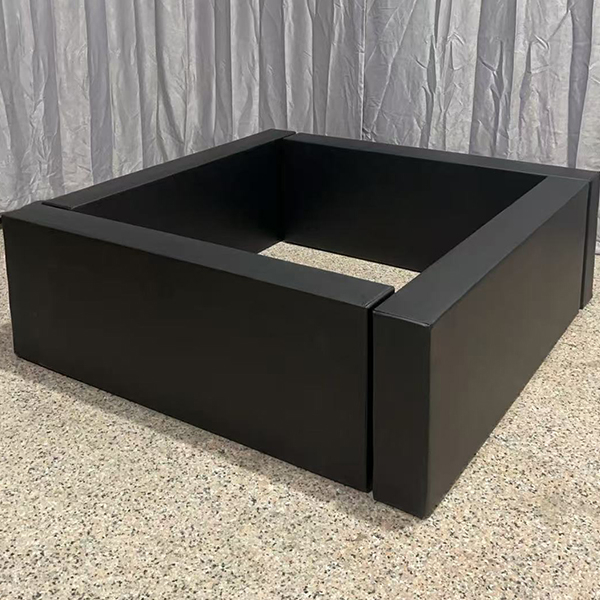 Pit à billes de jeu doux transparent avec des côtés de fenêtre en PVC transparent