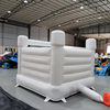 Commercial inflatable castle bouncer with smooth slide design