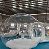Eco-friendly PVC glamping dome for outdoor rentals