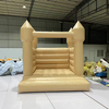 Tan inflatable castle for birthday baby shower celebration