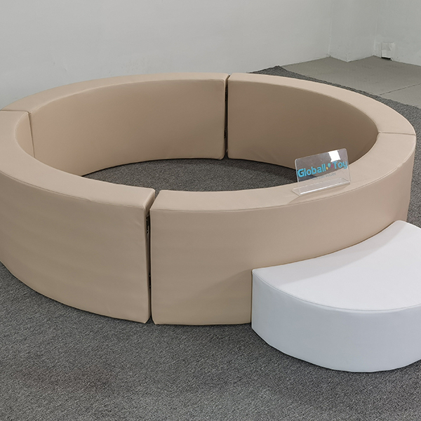 Pit rond à balle intérieure Round Soft Play pour les tout-petits
