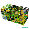 two level indoor playground manufacturer with space theme adventure park