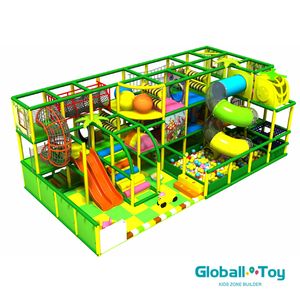 Système de jeu doux en gros de la jungle pour les tout-petits du parc d'attractions