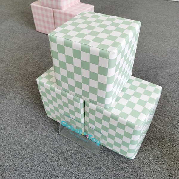 green-checkered-soft-play-blocks-for-playroom